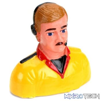 1/7 Pilot  Civilian with Headset And